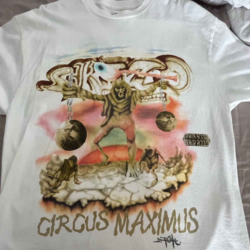 Travis Scott Official Circus Maximus Tour Tee.